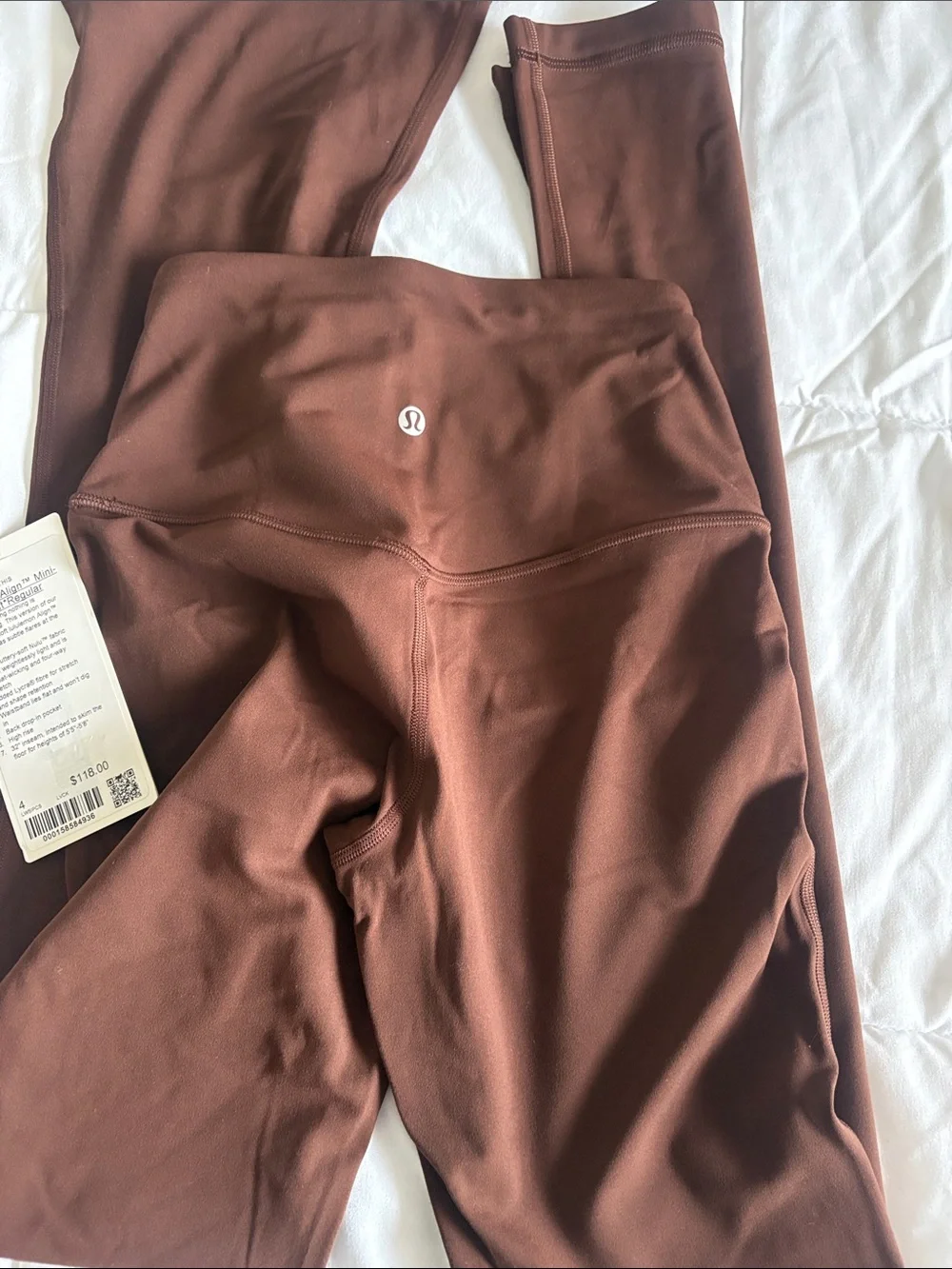lululemon Athletica Chocolate Brown High-Rise Leggings